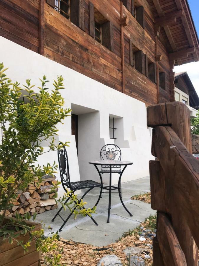Apartament Chez « Adele » Ayent Zewnętrze zdjęcie