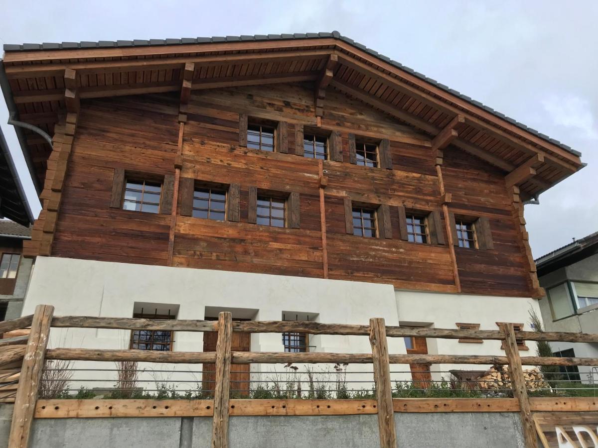 Apartament Chez « Adele » Ayent Zewnętrze zdjęcie